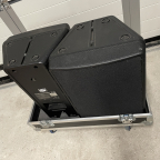 SET 2x Dynacord D12 D-Lite top in stolpcase SET 2x Dynacord D12 D-Lite top in stolpcase